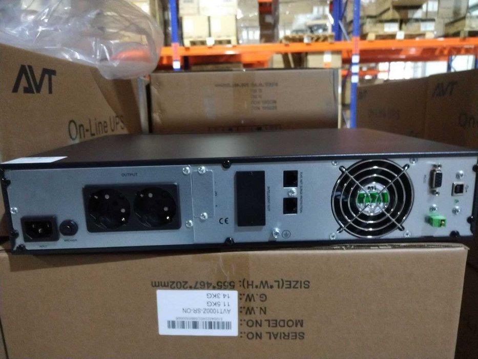 Рековый онлайн ИБП UPS AVT 2000VA (2KVA). Форма оплаты любая! Гарантия