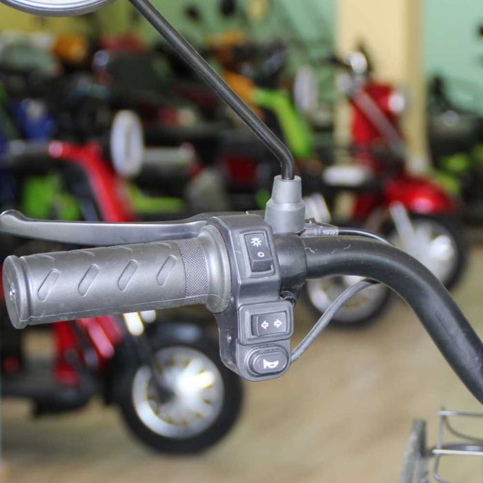 Ел.скутер – велосипед MaxMotors със 16″ гуми, 750W, 48V/20Ah GRAY