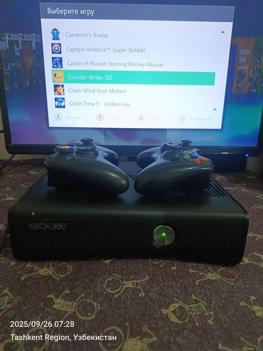 Xbox 360 S 500gb прошитый+120 игры+3 месяц гарантии