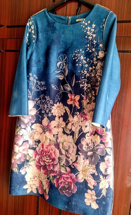 Дамска рокля синя