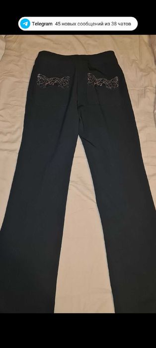 брюки женские черные
