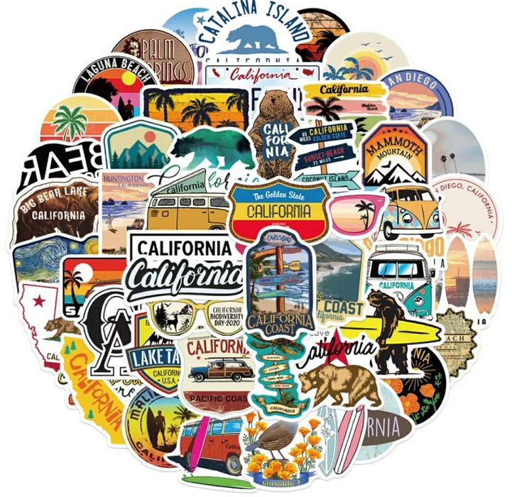 Наклейки стикеры стильные