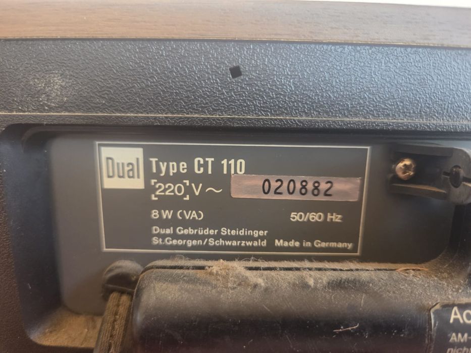Tuner Vintage  Dual ct 110