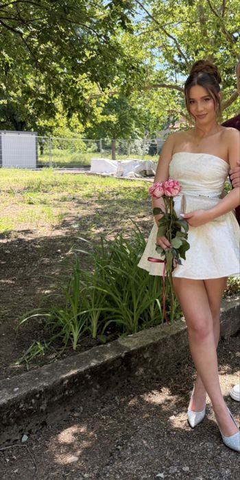 SALOME MINI DRESS - IVORY
