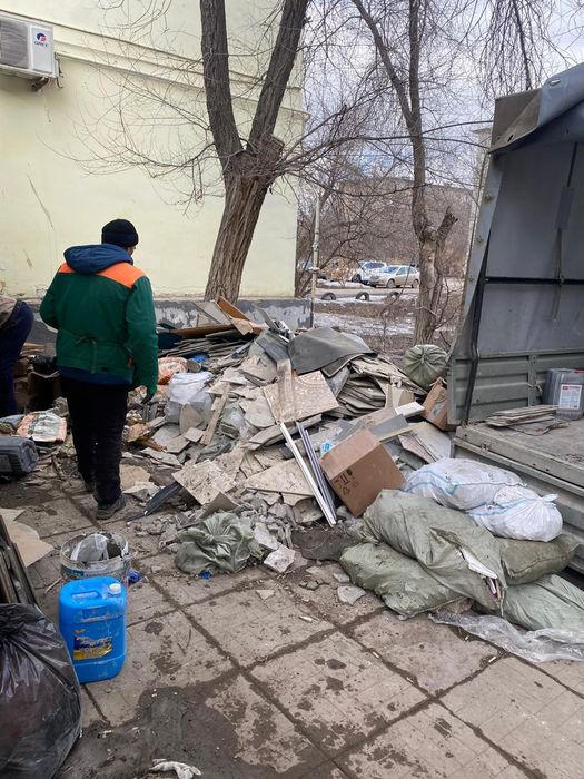 Вывоз мусора по городу