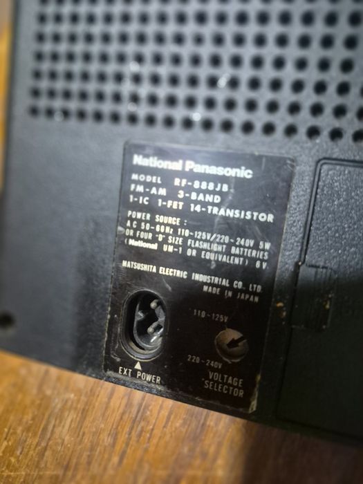 Radio National Panasonic gx300