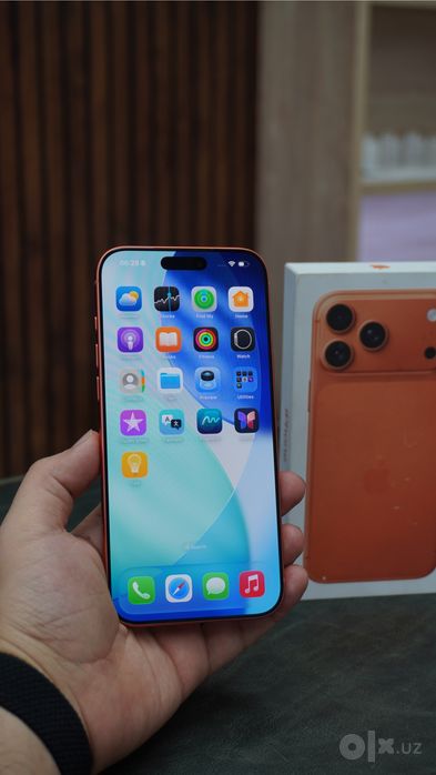 iPhone 17 Pro Max Orange 256GB 100% 20ta cycle