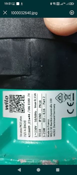 Pompa termoficare willo stratos pico 25