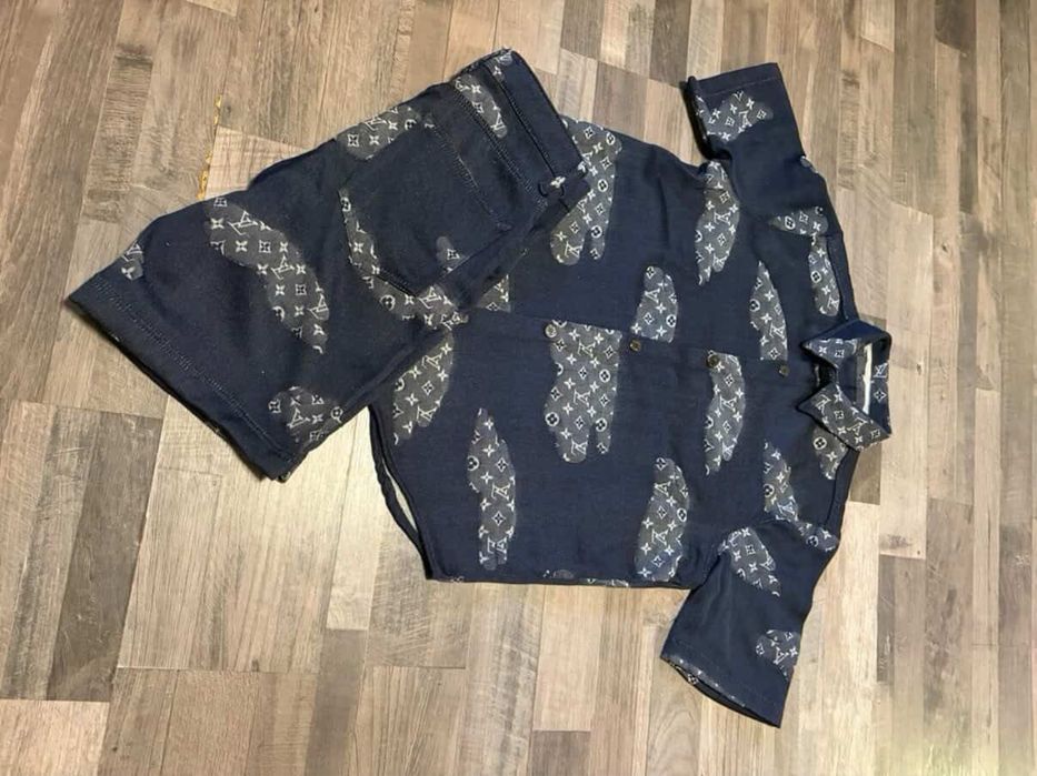 Compleu de blugi barbati model deosebit