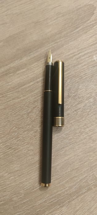 Stilou Aurora Marco Polo penita și elemente aurite