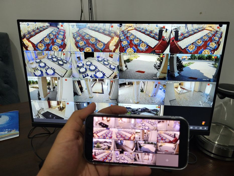 Установка камеры