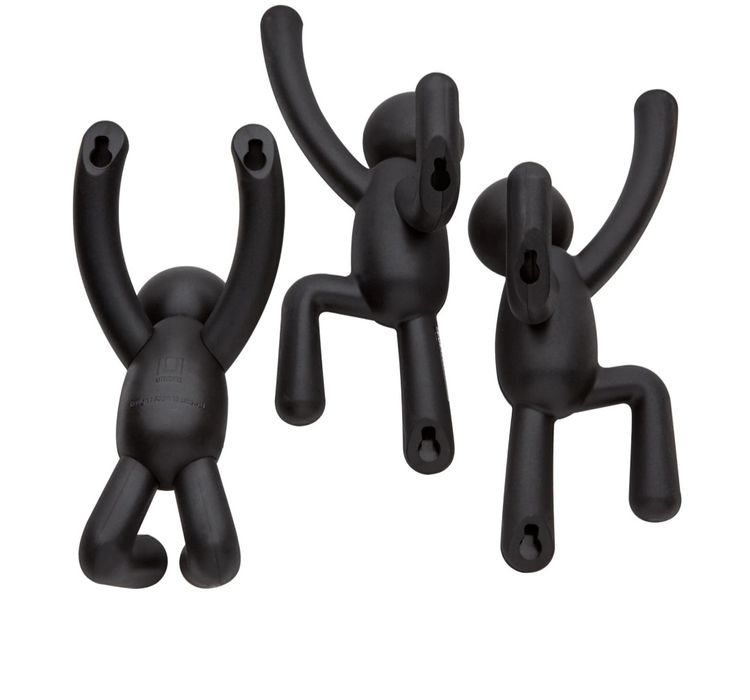 Cuier de perete negru