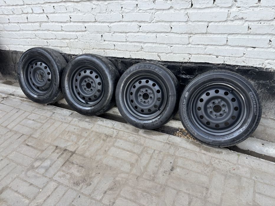 Продам штампы R14 4/98 с летней резиной 185/65/14