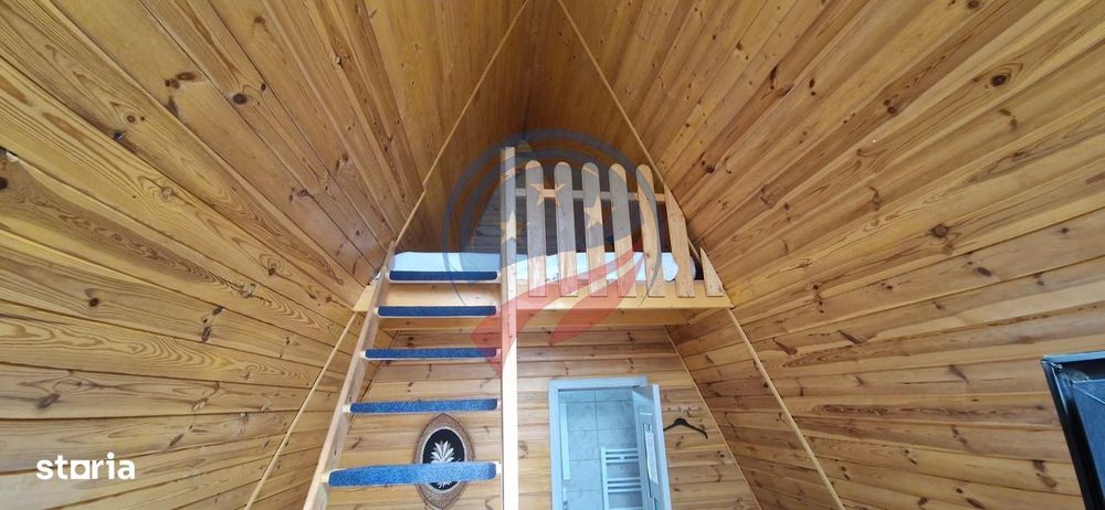 Pensiune  în Călimănești + 2 A-Frame - Teren 5.574 mp - Bonus Mercedes