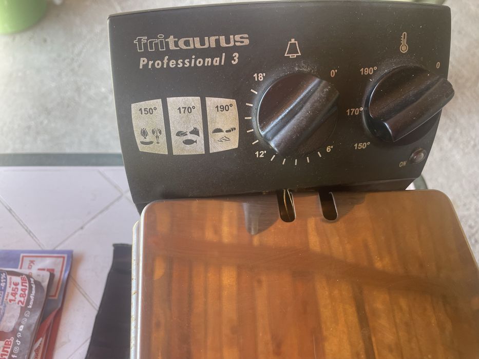 Фритюрник taurus profesional 3