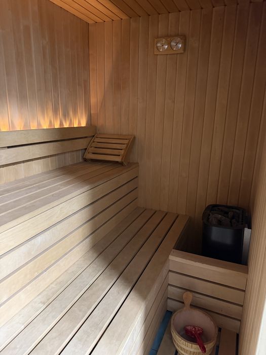 Sauna finlandeza din lemn