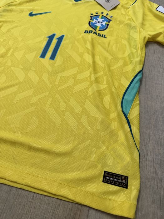 Tricou de fotbal nike Raphinha 11 Brasil Brazilia nationala marime M nou world cup 2026