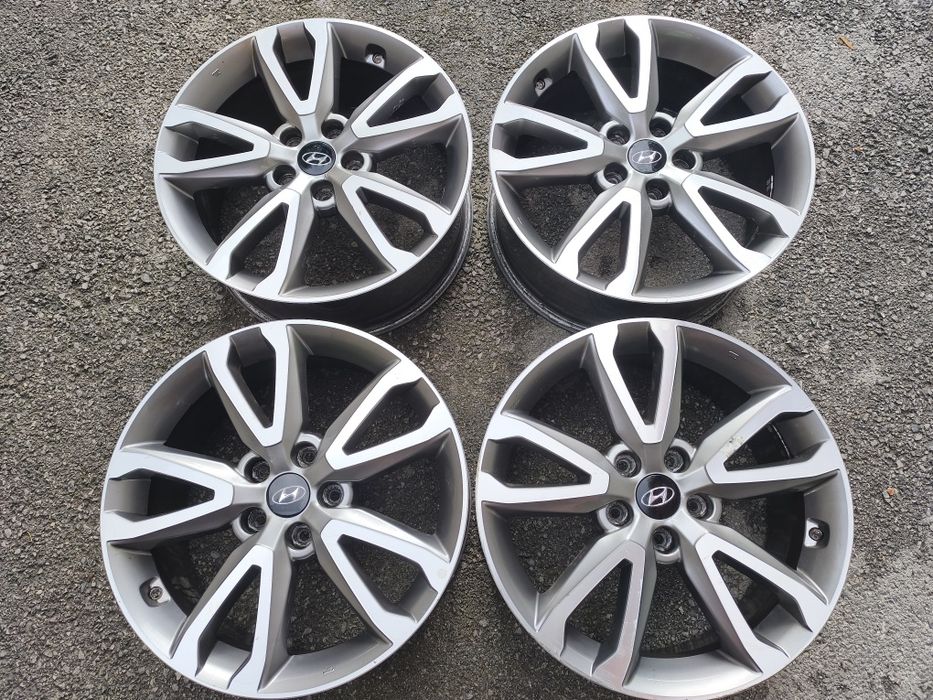 Hyundai/Хюндай – 18 цола 5x114,3; 5 бр. Оригинални лети джанти