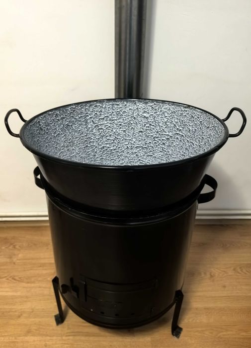 Kit ceaun gatit exterior 50 litri complet pret 649 lei