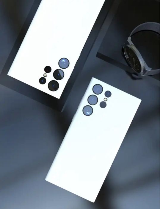 Samsung S24 S25 PLUS ULTRA Husa Silky Slim TPU Fin Interior Catifea