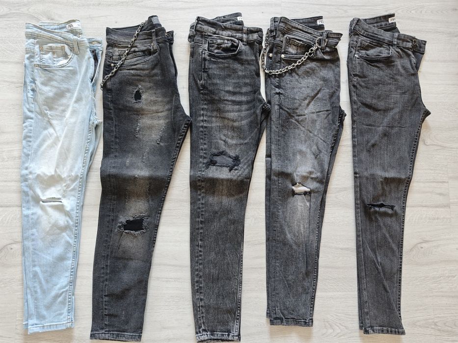 Blugi Zara Barbati, Editie Noua Primavara 2026 - Diferite Modele s