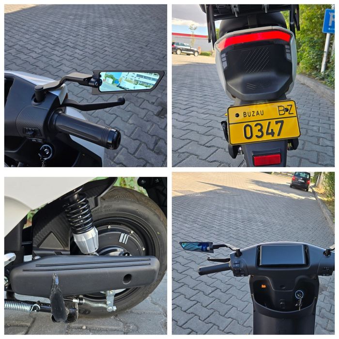 Scuter electric RKS REE1500 1000w ATV cursiera telefon fold 7 s25