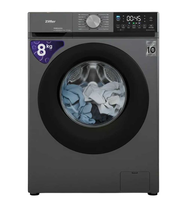 стиральная машинка автомат  8 кг черная новая с гарантией