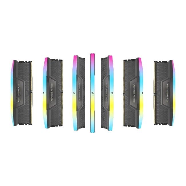RAM памет Corsair VENGEANCE RGB, 32GB, DDR5, 6000 MT/s, CL28