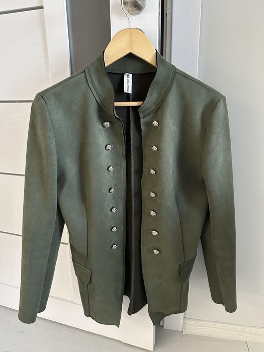 Сако/блейзер тъмнозелено велур М