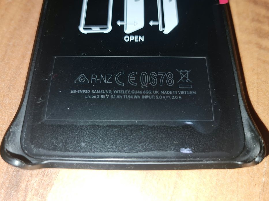 Husa cu baterie wireless originala Samsung Backpack Cover Note 7 si FE