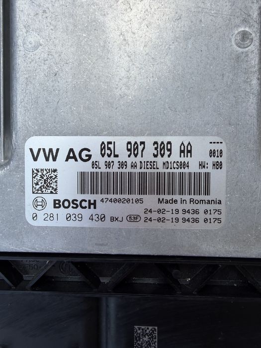 Ecu motor / Calculator motor Audi A3 8Y, VW Golf 8, Skoda Octavia 4, Seat Leon 2.0 TDI DTT DTTA