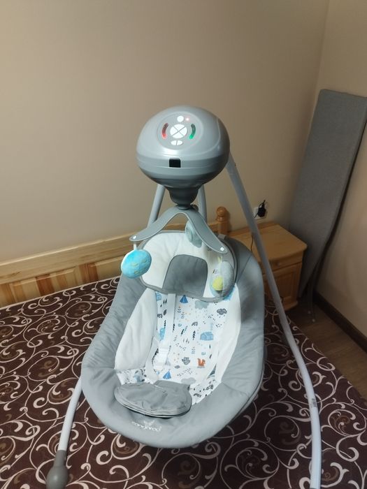 Cangaroo Електрическа люлка Woodsy и шезлонг 2в1