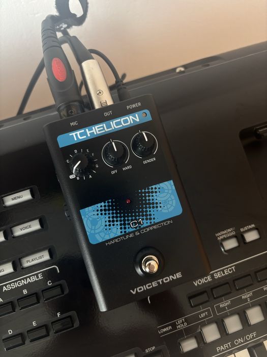 Procesor TC Helicon C1 - autotune ca tascam