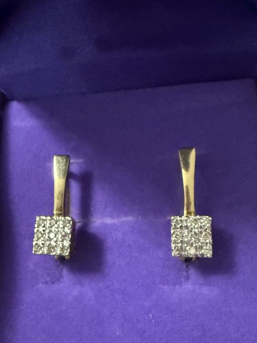 Бриллиантовые серьги