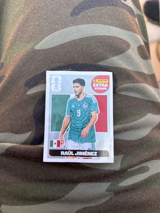 Cartonas Panini/Wc26/Extra Sticker/Raul Jimenez/Silver
