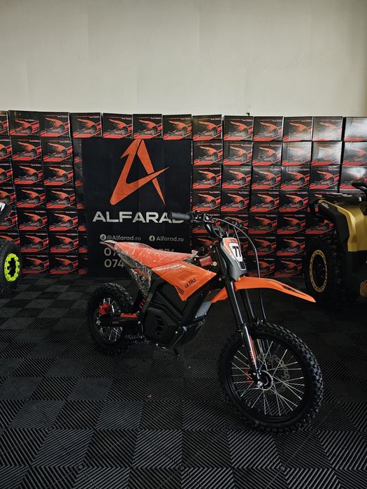 Motocross Electric pentru Copii Ultra Roti 14/12, 2500W 48V, frane hidraulice, Ecran digital, Nou adus din Germania
