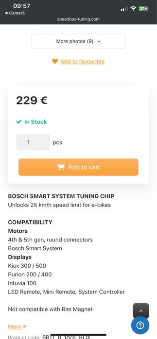 Speedbox 1.1 bosch smart