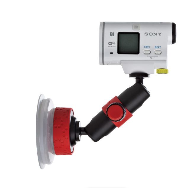 Joby Suction Cup & Locking Arm cu Adaptor GoPro