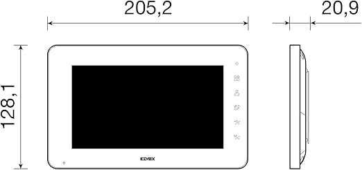 VIMAR K40930 Kit de intrare video pentru familie cu intrare video LCD