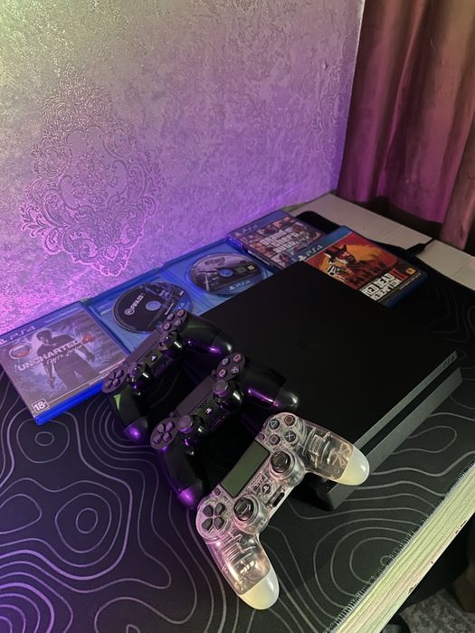 приставка Sonyplaystation 4 slim 500