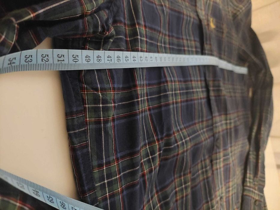 Cămașă Jack Wills albastra si carouri verzi, mărimea S