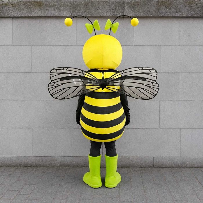 Costum Mascotă Albină Profesională, Mascotă Bondar, Costum Personaj pentru Evenimente, Petreceri și Promovări