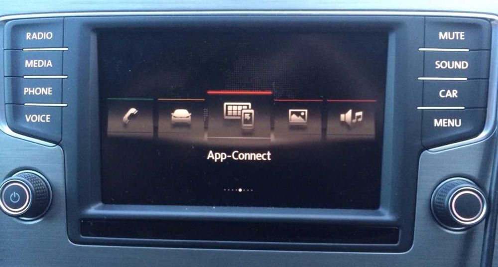 Activare App Connect Apple Carplay Android Auto Volkswagen Golf 7 Pas