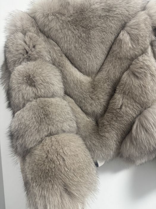 Blanita  din vulpe naturala