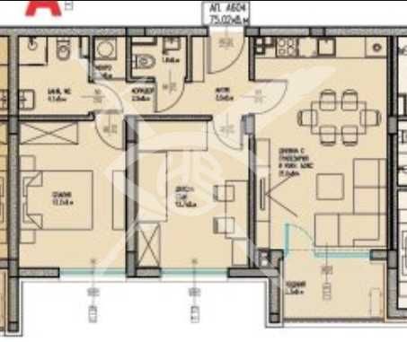 Продава се Тристаен апартамент в Бургас, Славейков - 85 кв.м за 1056 €/кв.м - Снимка #1