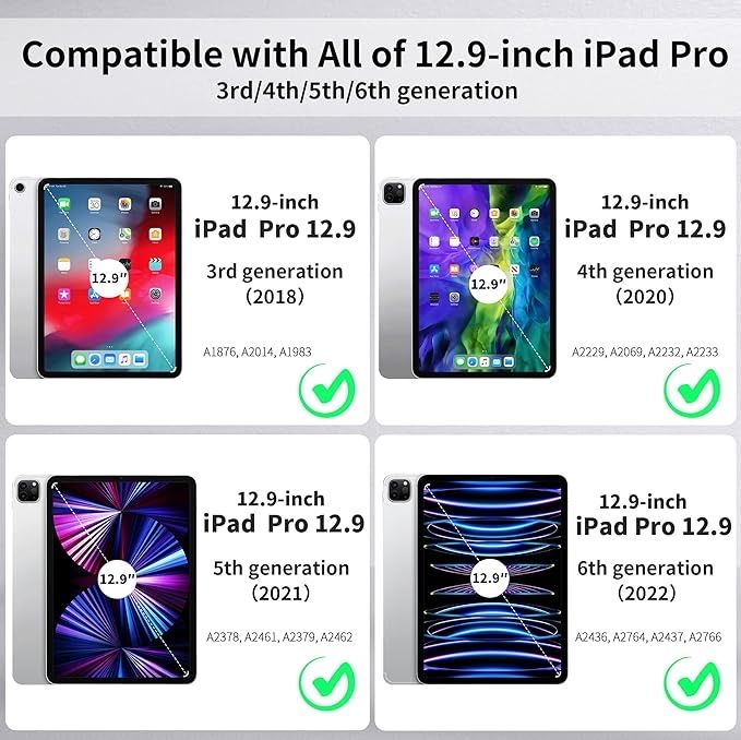 Husa de protectie pt Ipad PRO, EasyAcc, 13 inch