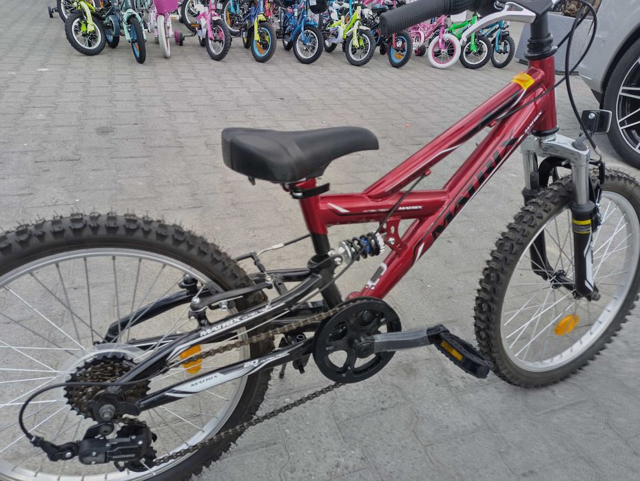 MATRIX Велосипед 20" FLASH червен