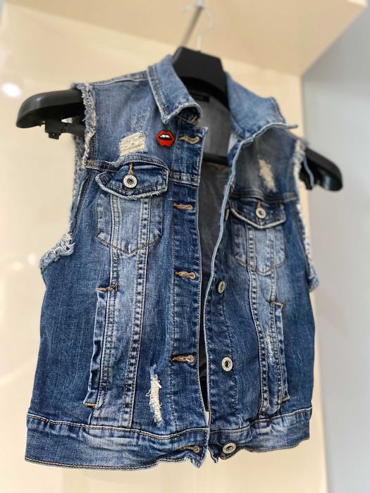 Дамско дънково яке, размер М