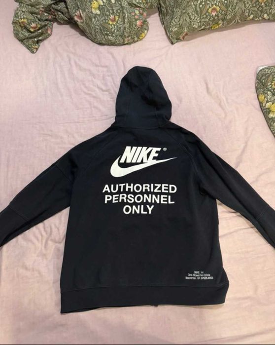 Nike Hoodie NSW Tech Fleece - Black/White