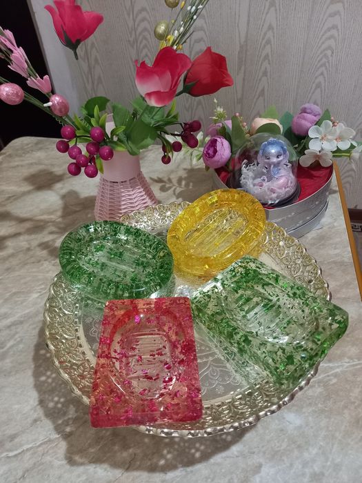 В наличии и на заказ изделия из эпоксидной смолы украсят ваш интерьер